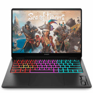 Laptop Gamer HP OMEN Transcend 14-FB0013 - Core Ultra 7 155H - 16GB RAM - 1TB SSD - Pantalla 14" OLED 2.8K (2880x1800) 120Hz 2ms - NVIDIA 8GB RTX 4060 - Windows 11 - Shadow Black - Teclado RGB