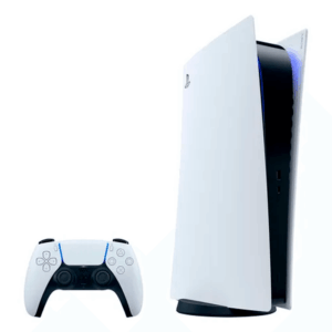 Consola Sony PlayStation 5 Digital Edition 1TB + Juego Digital Fortnite + Juego Físico Resident Evil 4 - Mando DualSense Original